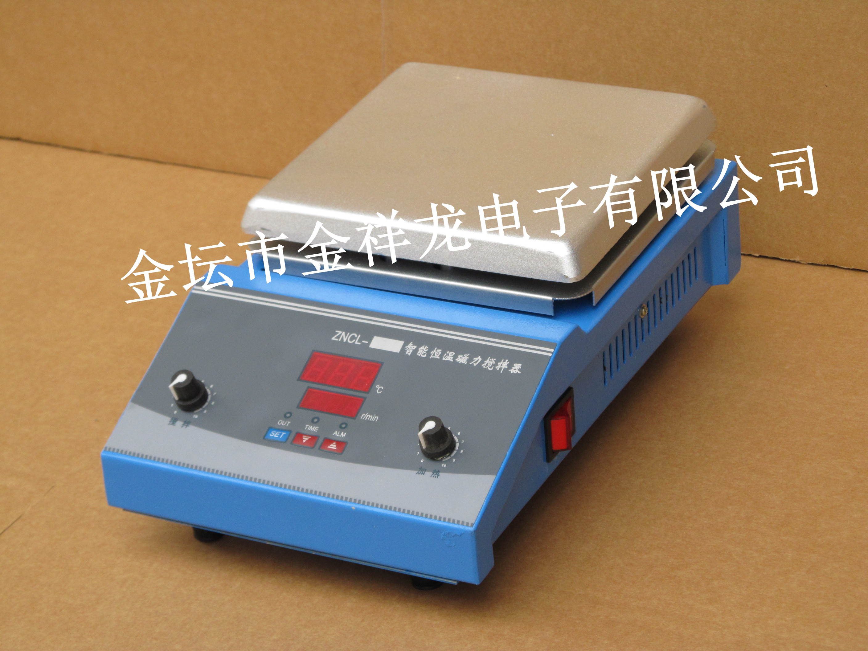 ZNCL-B180*180智能恒溫加熱磁力攪拌器磁力加熱板